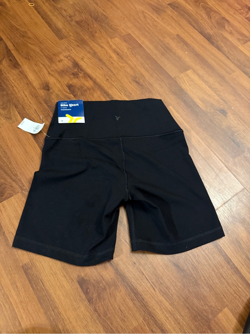 Old Navy Black High-Waist Bike Shorts